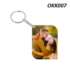 Best Customized Photo print Rectangle 2.0 Keychain