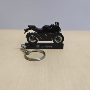 Best Suzuki Gixxer SF 250 CC Black Wooden Keychain