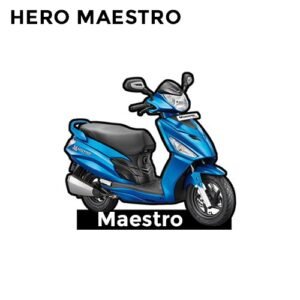 Best Hero Maestro 125 CC Customized Wooden Keychain