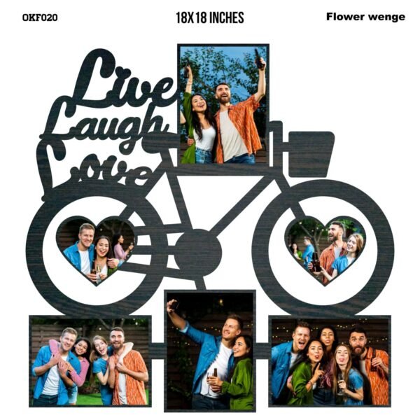 Live Love Laugh Photo Frame