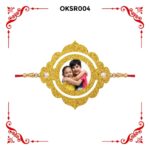 Best Personalized Round Photo Rakhi OKSR004