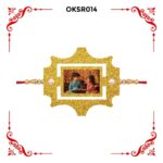 Best Personalized Designer Photo Rakhi OKSR014