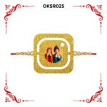 Best Personalized Insta Photo Rakhi OKSR25