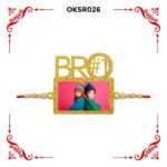 Best Personalized Bro No 1 Photo Rakhi OKSR26