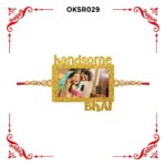 Best Personalized Handsome Bhai Photo Rakhi OKSR029