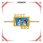 Best Personalized Best Bro Photo Rakhi OKSR31
