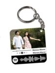 Best Customized Spotify Wooden Keychain