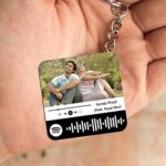 Best Customized Spotify Wooden Keychain