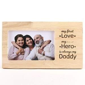My Daddy My Hero Personalized Photo Frame