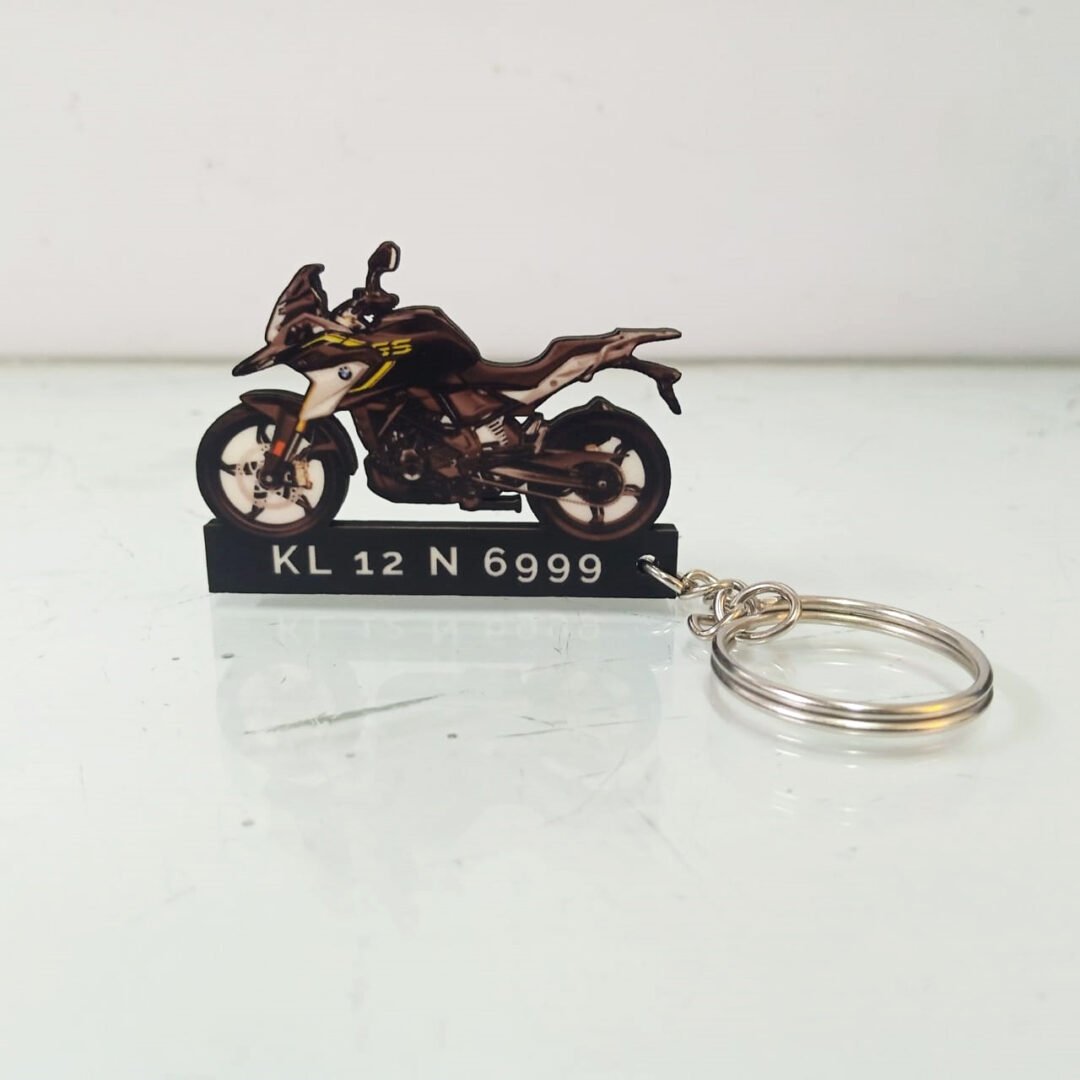 Best BMW G310GS Customized Wooden Keychain - Tredzo