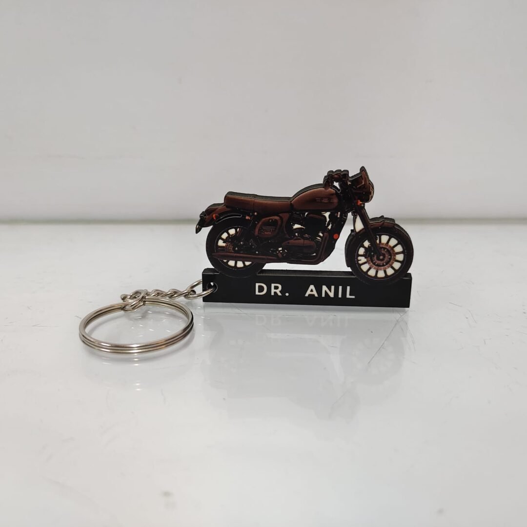 Best Jawa 42 AllStar Black Keychain Tredzo