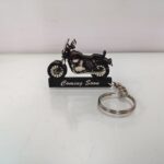 Best Yezdi Roadster Chrome Grey Keychain