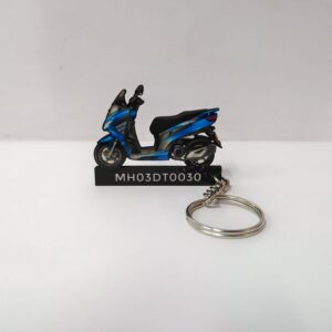 Best Aprilia SXR 125 Matte Blue Keychain