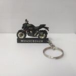 Best Suzuki Gixxer 150 Black Keychain