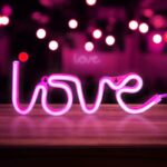 Pink Neon Love Light