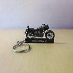 Best RoyalEnfield Meteor 350 Matte Black Keychain