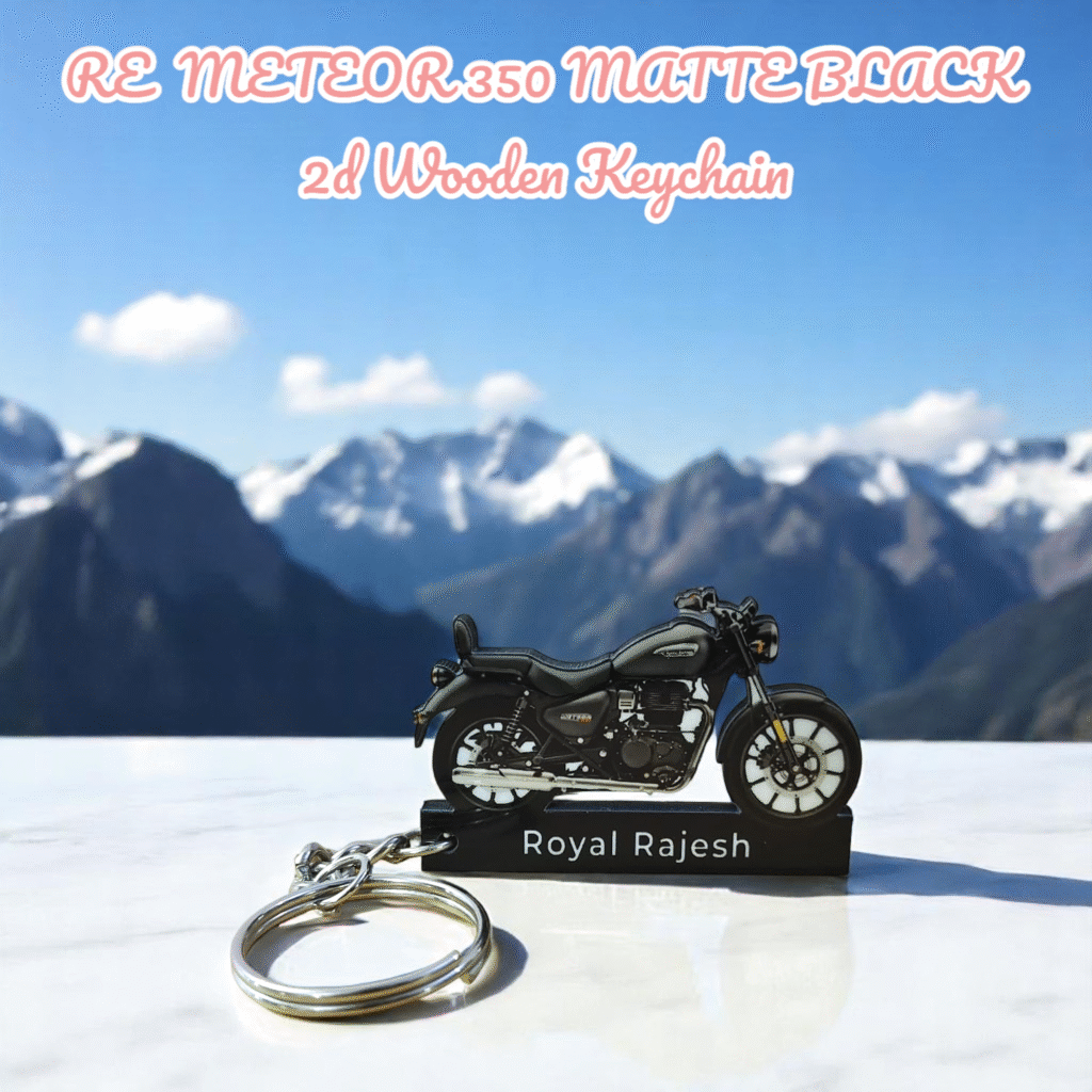 Royal Enfield Meteor Keychain stylish bike accessory for riders