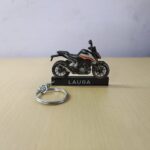 Best KTM Duke 390 White Custom Wooden Keychain