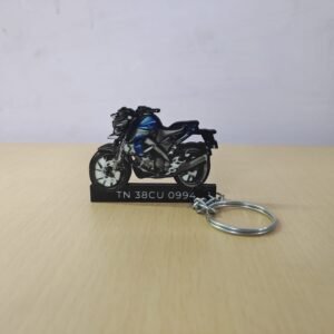 Best Yamaha MT 15 Dark Matte Blue Keychain