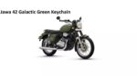 Best Jawa 42 Galactic Green Keychain