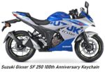 Best Suzuki Gixxer SF 250 100 Anniversary Keychain