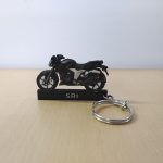 Best TVS Apache RTR 160 4V Knight Black Keychain