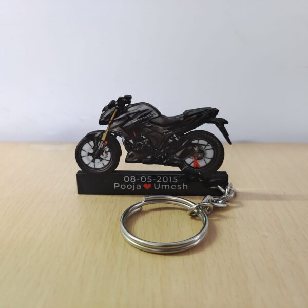 Best Honda Hornet 2 Matte Axis Grey Keychain