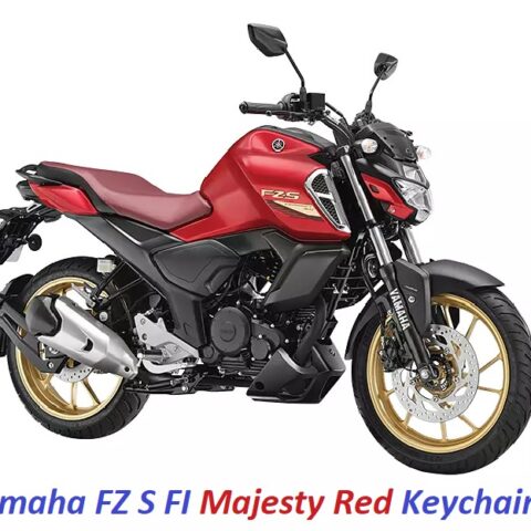 Best Yamaha FZ S FI V3 Majesty Red Keychain