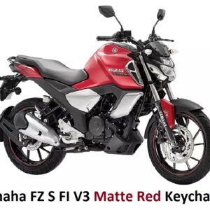 Best Yamaha FZ S FI V3 Matte Red Keychain