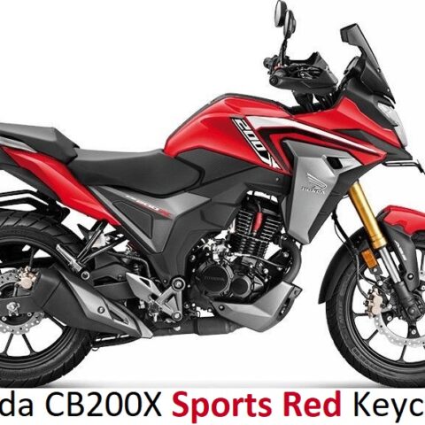 Best Honda CB200X Sports Red Keychain