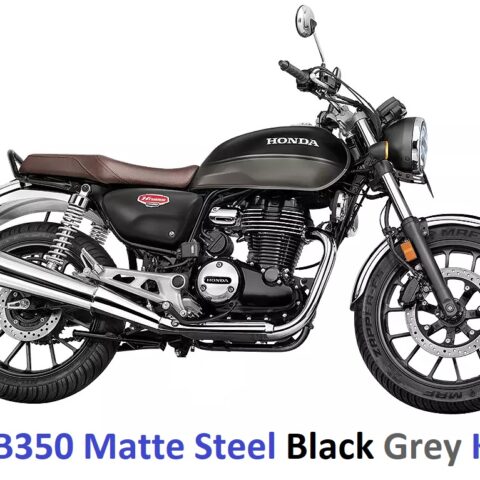 Best Hness CB350 Matte Steel Black Grey Keychain
