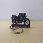 Best Yamaha FZ S V2 Astral Blue Keychain