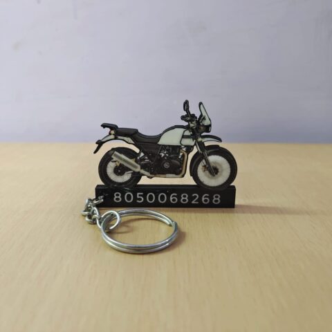 Best RE Himalayan 411 snow white Keychain
