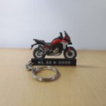 Best Ducati Multistrada V4 Red Keychain