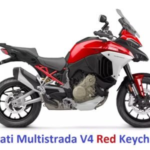 Best Ducati Multistrada V4 Red Keychain