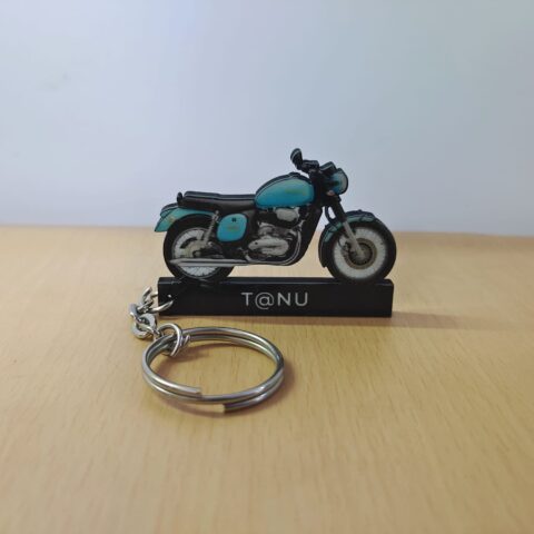 Best Jawa 42 Halley's Teal Keychain