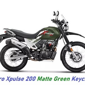 Best Hero Xpulse 200 Matte Green Keychain