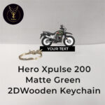 Best Hero Xpulse 200 Matte Green Keychain