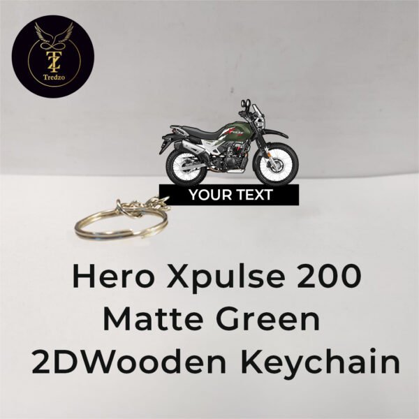 Hero Xpulse 200 Matte Green