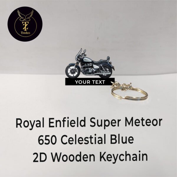 Royal Enfield Super Meteor 650 Celestial Blue