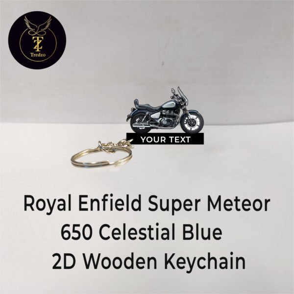 Royal Enfield Super Meteor 650 Celestial Blue