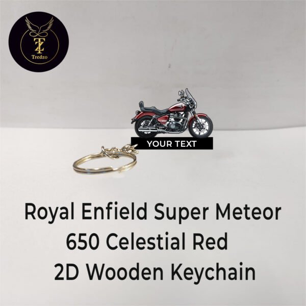 Royal Enfield Super Meteor 650 Celestial Red