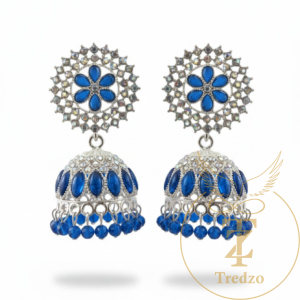 2 jhumka design silver