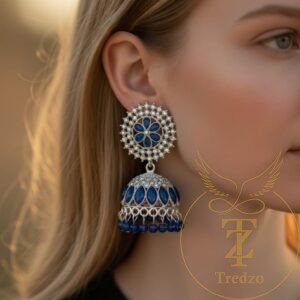 jhumka design silver